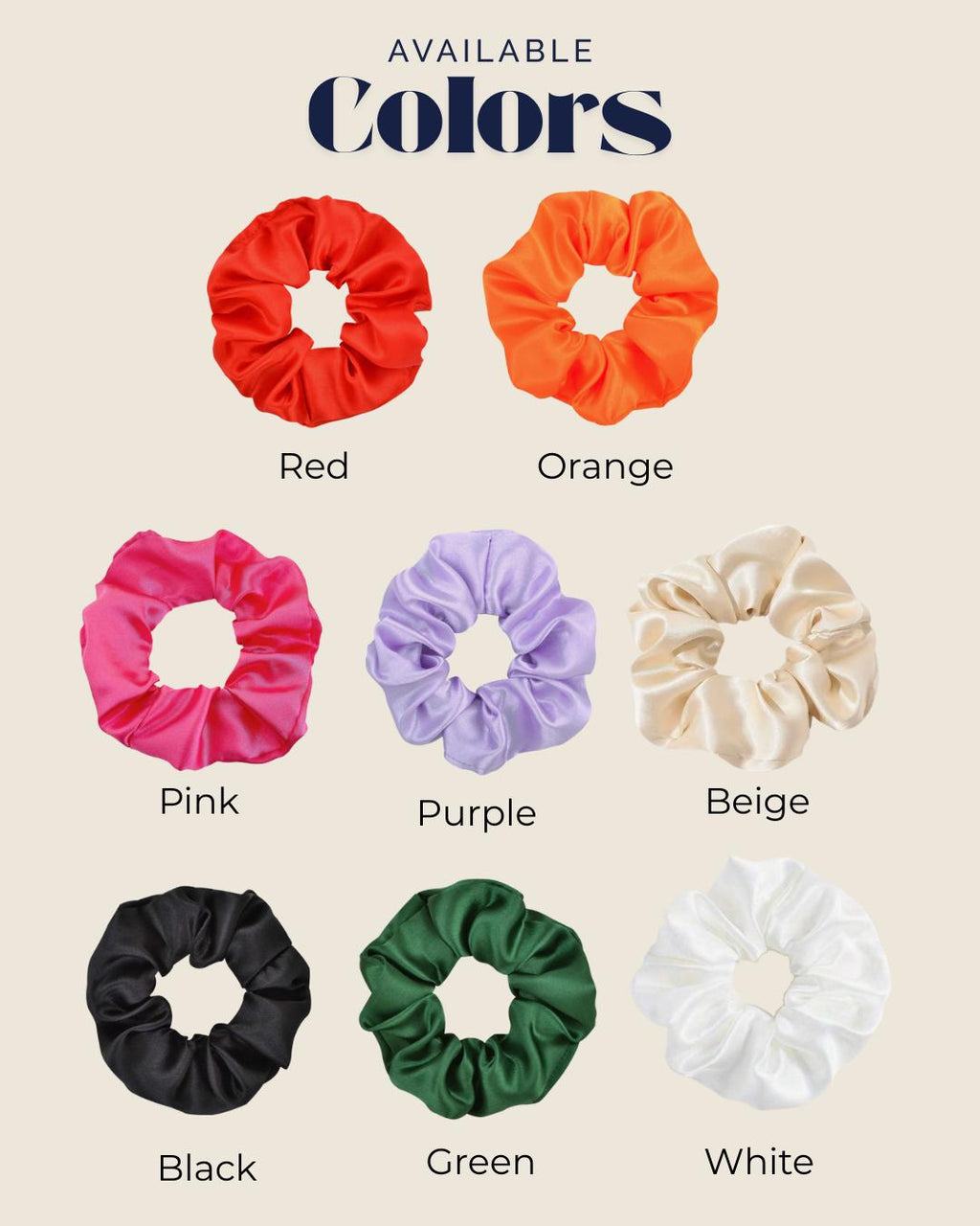 Satijnen Scrunchies – Kina Gedenkcadeautje met Gepersonaliseerd Kaartje | Söz, Nişan, Bruiloft Bedankje